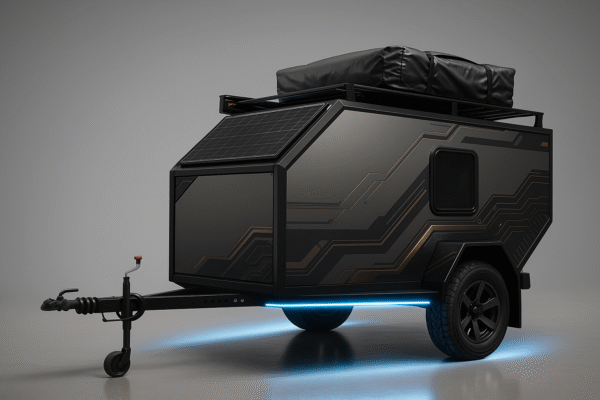 Thalberg T-800 mini off-road caravan (Premium Edition - Folierung / Unterbodenbeleuchtung)
