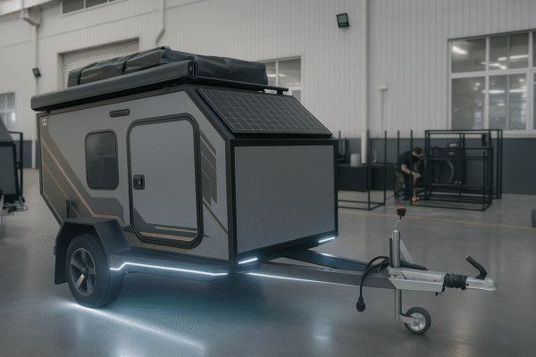 Thalberg T-800 mini off-road caravan (Premium Edition - Folierung / Unterbodenbeleuchtung)