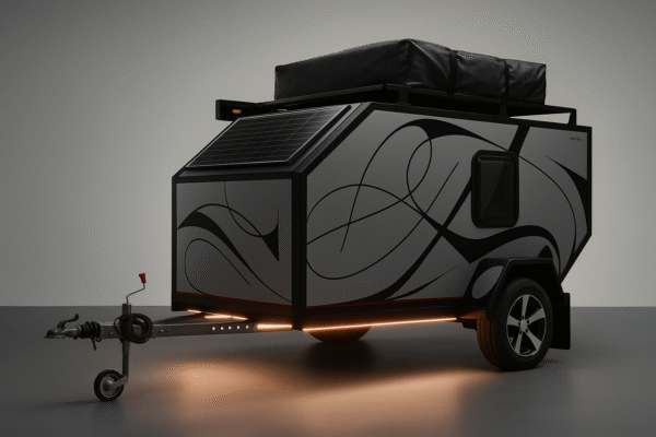 Thalberg T-800 mini off-road caravan (Premium Edition - Folierung / Unterbodenbeleuchtung)